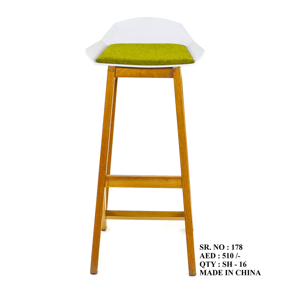Chair Cafe Wooden With Fold Back