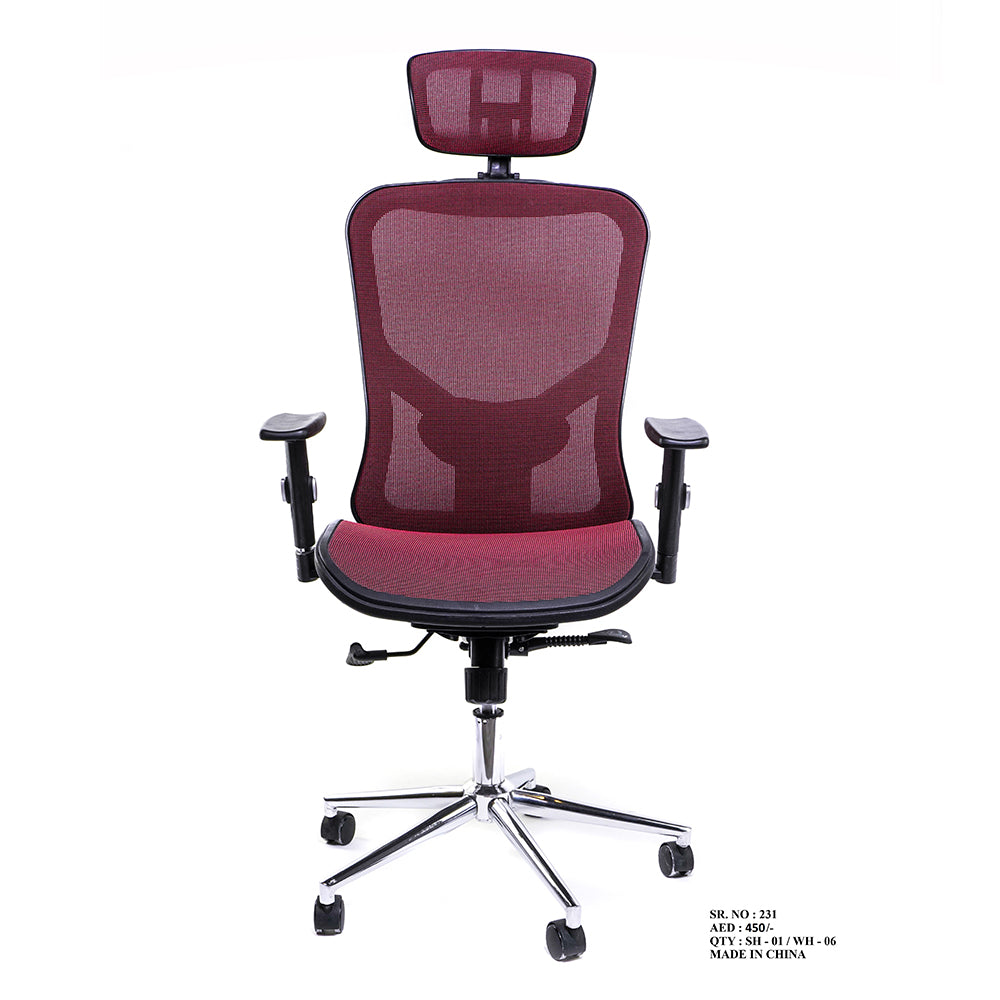 Chair Executive High Back Double Mesh