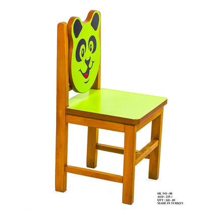 Chair for Kids Wooden Panda