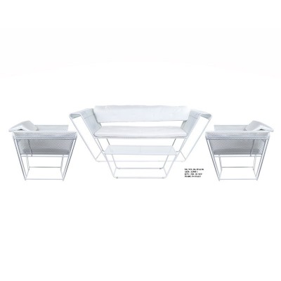 FLOAT SOFA SET CHAIRS WITH TABLE IT-WHITE